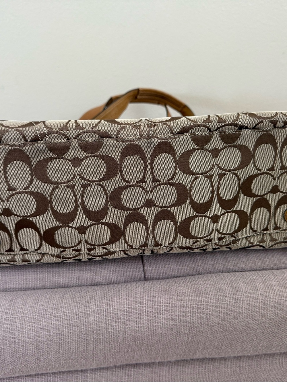 Coach Vintage Signature Soho Tan/Beige - Picture 6 of 10